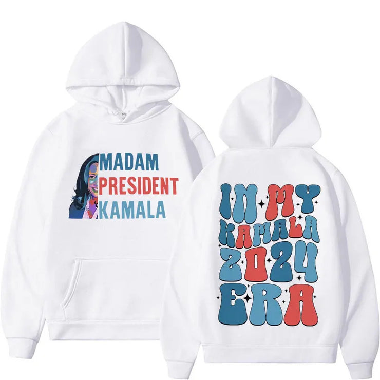 Madam President Kamala Harris Era  Hoodie Men Hoodies